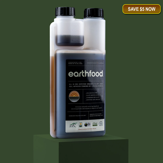 Earthfood Life – 1L Certified Organic Living Soil Microbial System for Gardeners